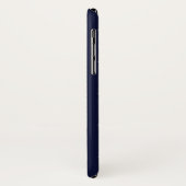赤く白くおよび青のいかりパターン Case-Mate iPhoneケース (裏面/左)