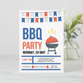 赤く白くおよび青の招待状 招待状 (スタンド正面)