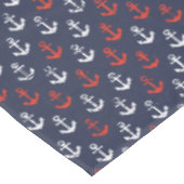 赤く白くおよび青海軍パターン テーブルクロス (アングル)