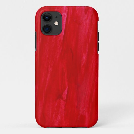 赤く継ぎ目が無い背景の抽象芸術および水彩画 Case-Mate iPhoneケース (裏面)