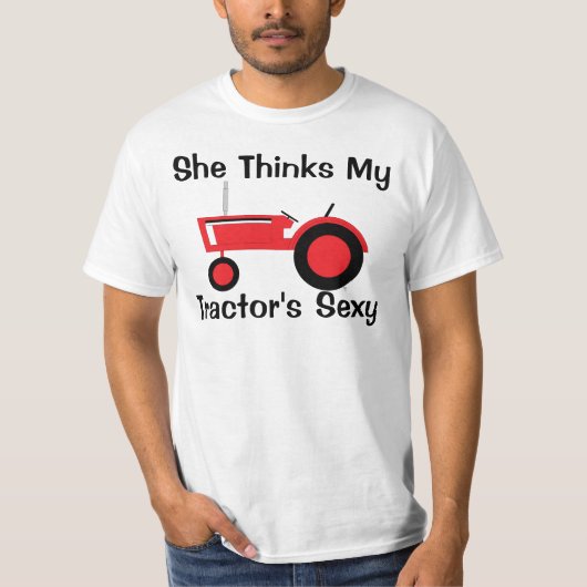 赤く考えした Tシャツ (正面)