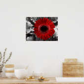 赤く見える ポスター (キッチン)