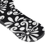 赤く黒いダマスク織はパーソナライズに点を打ちます カッティングボード (角)