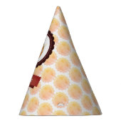 赤く、ピンクの女の子のハムスター パーティーハット (右)
