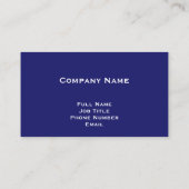 赤く、白くおよび青の名刺 名刺 (裏面)