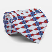 赤く、白く、及び青のダイヤモンド ネクタイ (ロール)