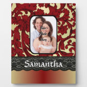 赤さびダマスク フォトプラーク (正面)