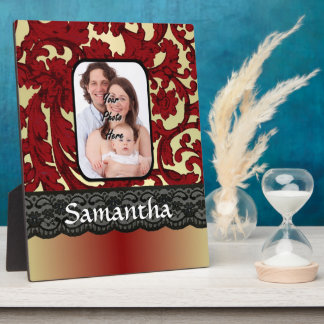 赤さびダマスク フォトプラーク