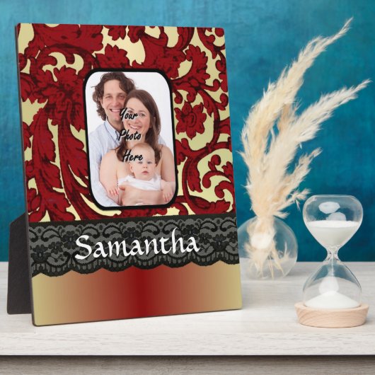 赤さびダマスク フォトプラーク (側面)