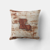 赤さびルイジアナ州 クッション (裏面)