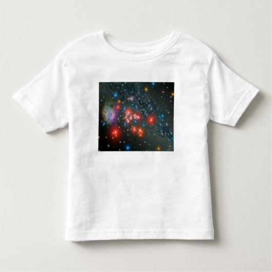 赤すごい巨星団 トドラーTシャツ (正面)