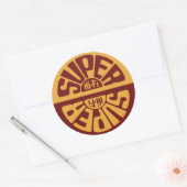 赤すごいHi-Fiシール ラウンドシール (封筒)