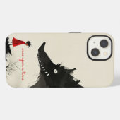 赤ずきんと悪いオオカミ iPhoneケース (裏面横)