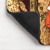 赤ずきんのファンタジーのおとぎ話 マウスパッド (コーナー)