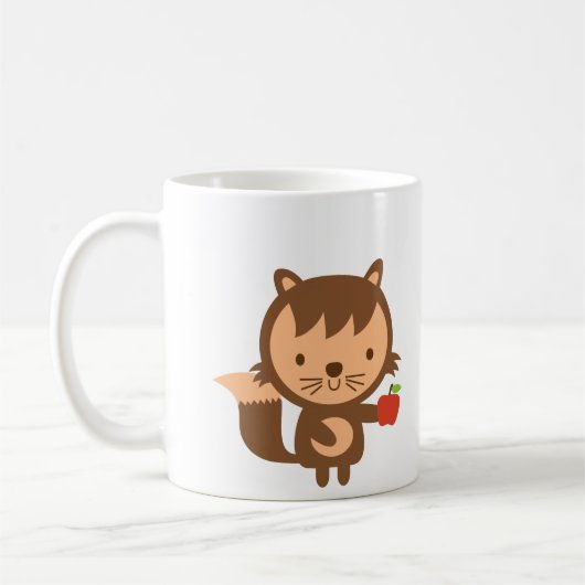 赤ずきんの女の子 コーヒーマグカップ (左)