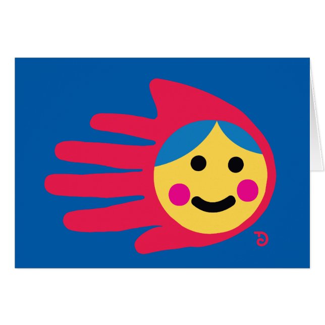 赤ずきんカード (正面横)