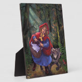 赤ずきん フォトプラーク (側面)