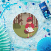 赤ずきん ペーパープレート (パーティー)