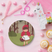 赤ずきん ペーパープレート (パーティー)