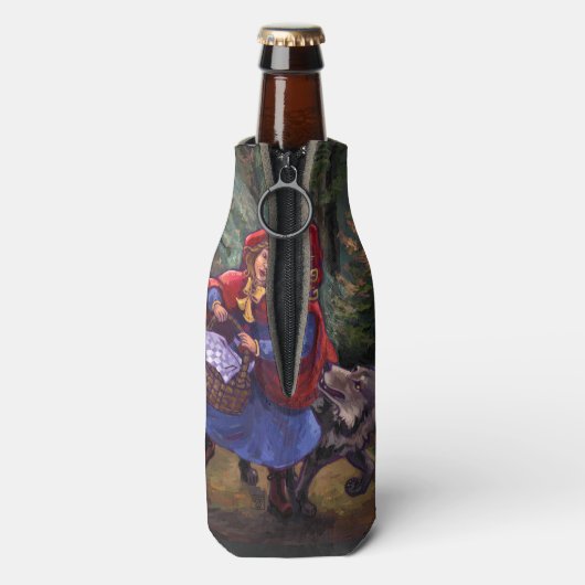 赤ずきん ボトルクーラー (ボトル裏面)