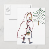 赤ずきん ポストカード (正面/裏面)