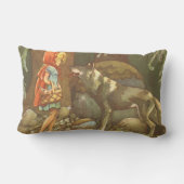 赤ずきん ランバークッション (裏面)