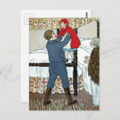 赤ずきん: 少し赤い金庫 ポストカード (正面/裏面)