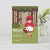 赤ずきん 招待状 (スタンド正面)