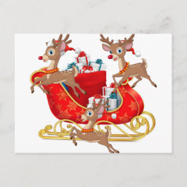 赤そり シーズンポストカード