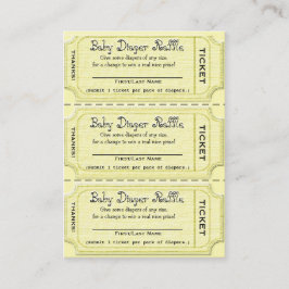 赤ちゃんおむつくじチケット エンクロージャーカード