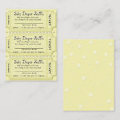 赤ちゃんおむつくじチケット エンクロージャーカード (正面/裏面)