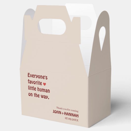 赤ちゃんお気に入りののシャワーを浴びた人たち フェイバーボックス (オープン)