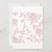 赤ちゃんがお茶会を開催 ベイビーシャワーのお知らせ 招待状 (裏面)