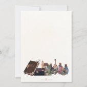 赤ちゃんができちゃう！ スプーキーハロウィンシャワー 招待状 (裏面)