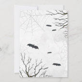 赤ちゃんができちゃう！ハロウィンのベイビーシャワー 招待状 (裏面)