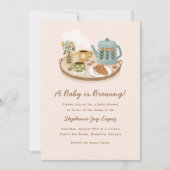 赤ちゃんができちゃう！ベイビーシャワー 招待状 (正面)