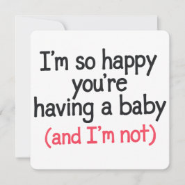 赤ちゃんができてとっても嬉しい、でも私が面白くない件について 招待状