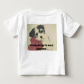 赤ちゃんができると ベビーTシャツ (裏面)
