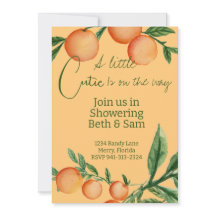 赤ちゃんがやってくる！ベイビーシャワーのお誘い