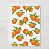 赤ちゃんがやってくる！ベイビーシャワー 招待状 (裏面)