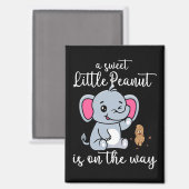 赤ちゃんがやってくる！新しい家族の喜び マグネット (正面/裏面)