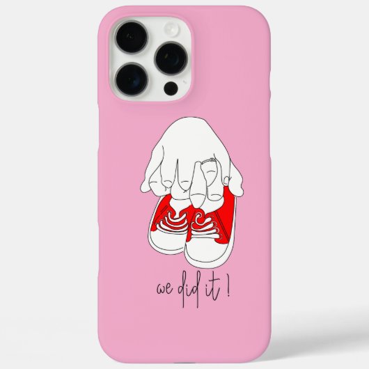 赤ちゃんがやってくる iPhone / iPad カーゼ Case-Mate iPhoneケース (裏面)