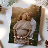 赤ちゃんが産まれます ホリデーお知らせ フォトカード シーズンカード