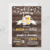 赤ちゃんが育まれている or 赤ちゃんが育まれています 招待状 (正面)