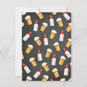 赤ちゃんが誕生！ベイビーシャワー招待状 招待状 (裏面)