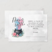 赤ちゃんが醸造中 ハロウィンおむつラッフル エンクロージャーカード (正面/裏面)