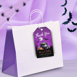 赤ちゃんが醸造中 ハロウィン ベイビーシャワー ギフトタグ