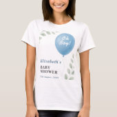 赤ちゃんのお披露目会(男の子) Tシャツ (正面)