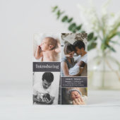 赤ちゃんのお知らせありがとう ポストカード (スタンド正面)