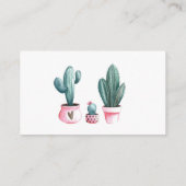 赤ちゃんのためのカクタス絵本 エンクロージャーカード (裏面)